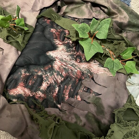 Swamp Zombie Costume Kids M (6-8ish) - Picture 2 of 9